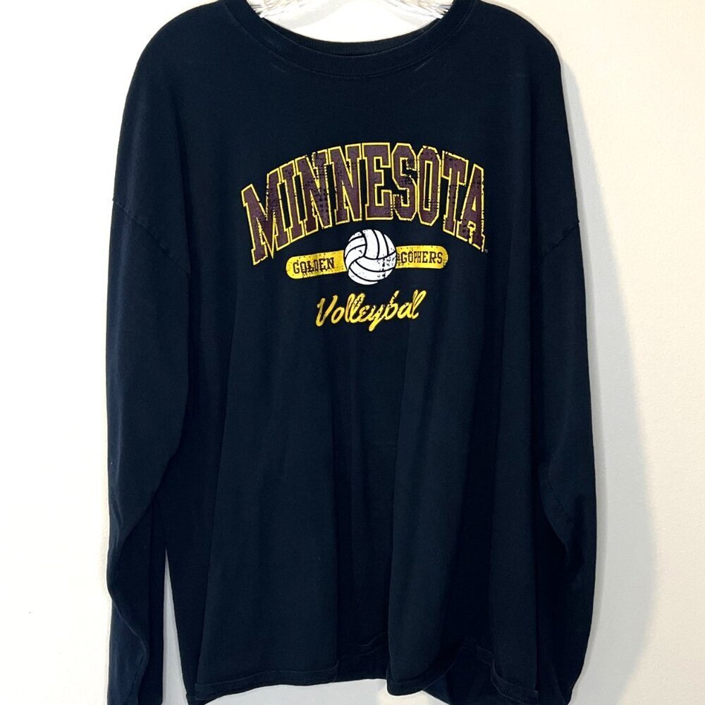 Women's MN Gopher Volleyball Long Sleeve Shirt Size 2X